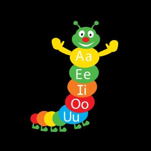 TME005-V Vowel Caterpillar