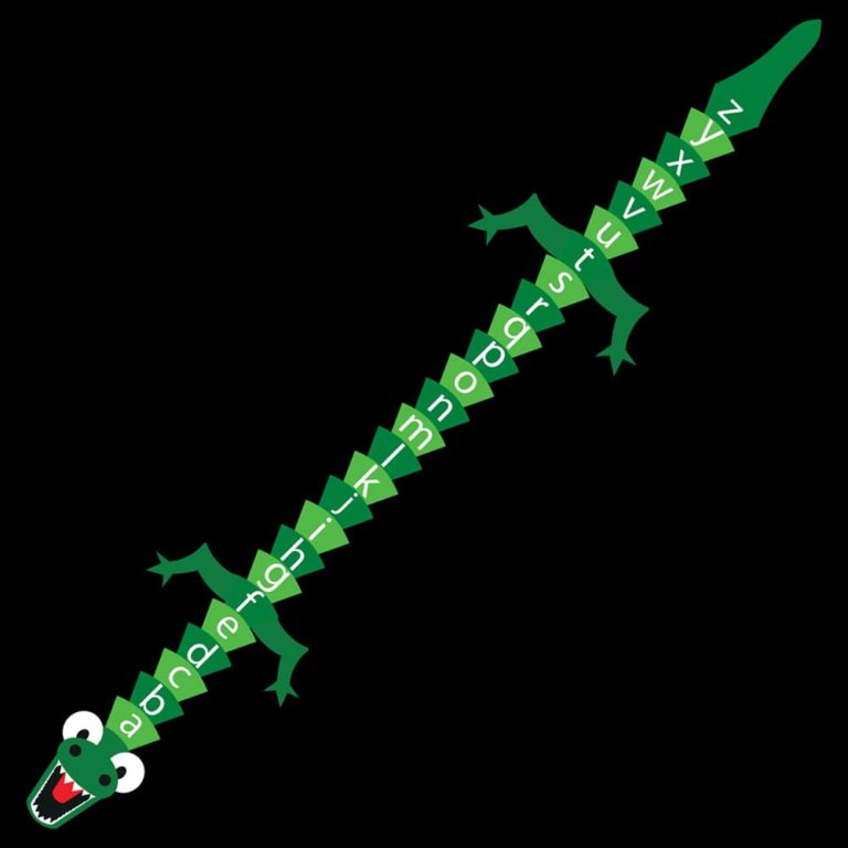 TME006-AZ Crocodile A-Z