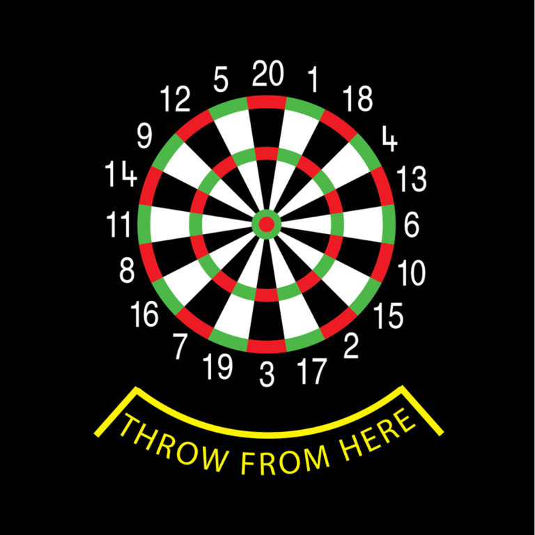 TMG002-DFS Dartboard Small Full Solid