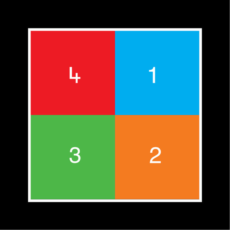 TMG012-S Four Square Solid