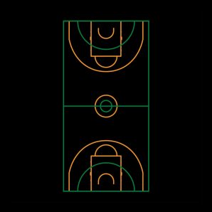TMSC009 1 Multi Court 1 (Football & Basketball)
