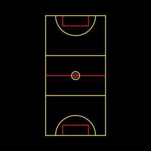 TMSC009 2 Multi Court 2 (Football & Netball)