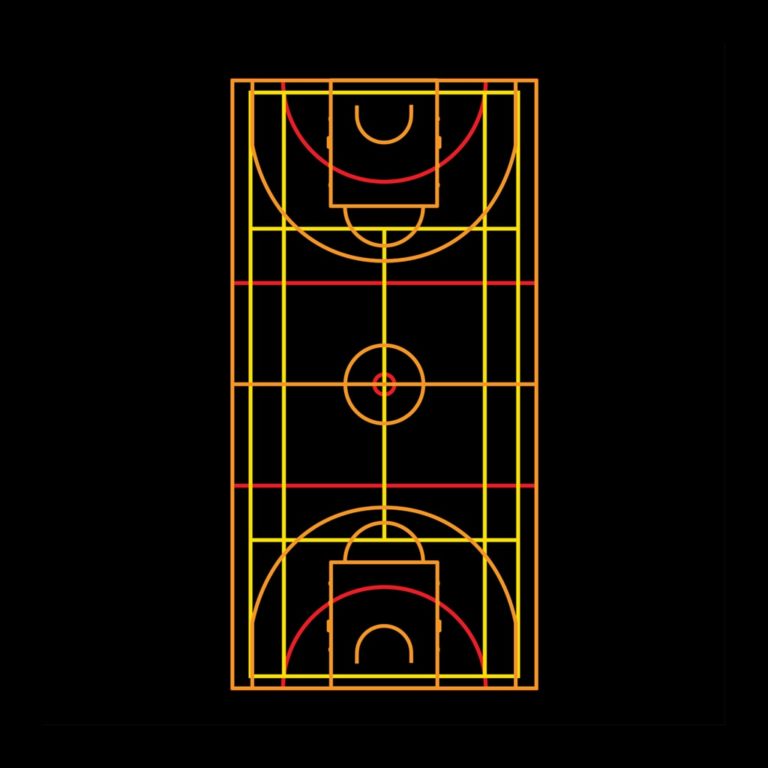 TMSC009 3 Multi Court 3 (Netball, Basketball & Tennis)