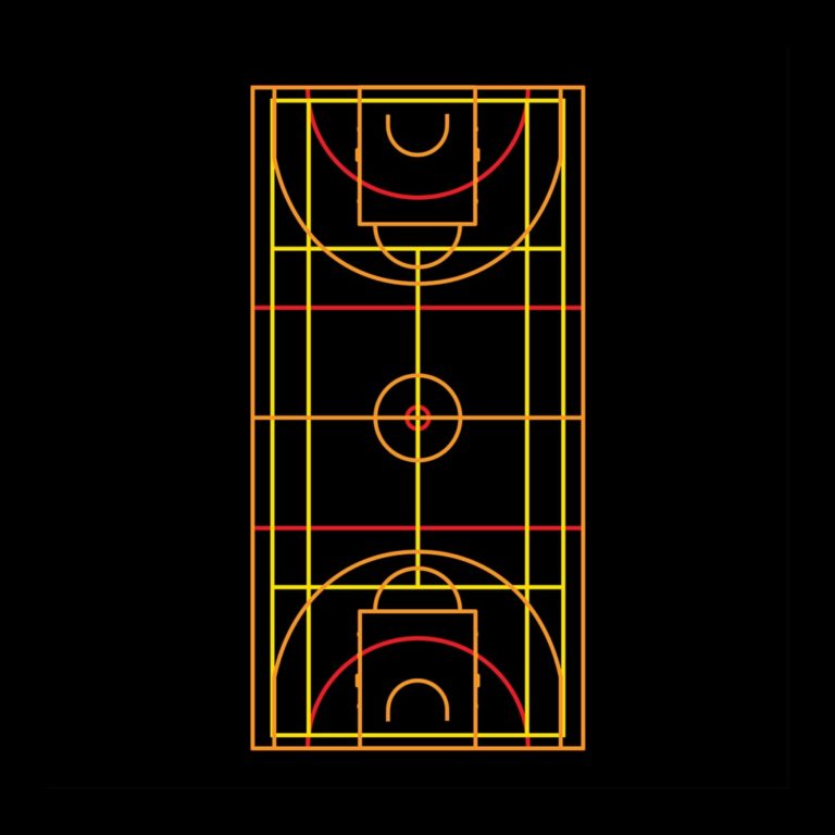 TMSC009 3 Multi Court 3 (Netball, Basketball & Tennis)